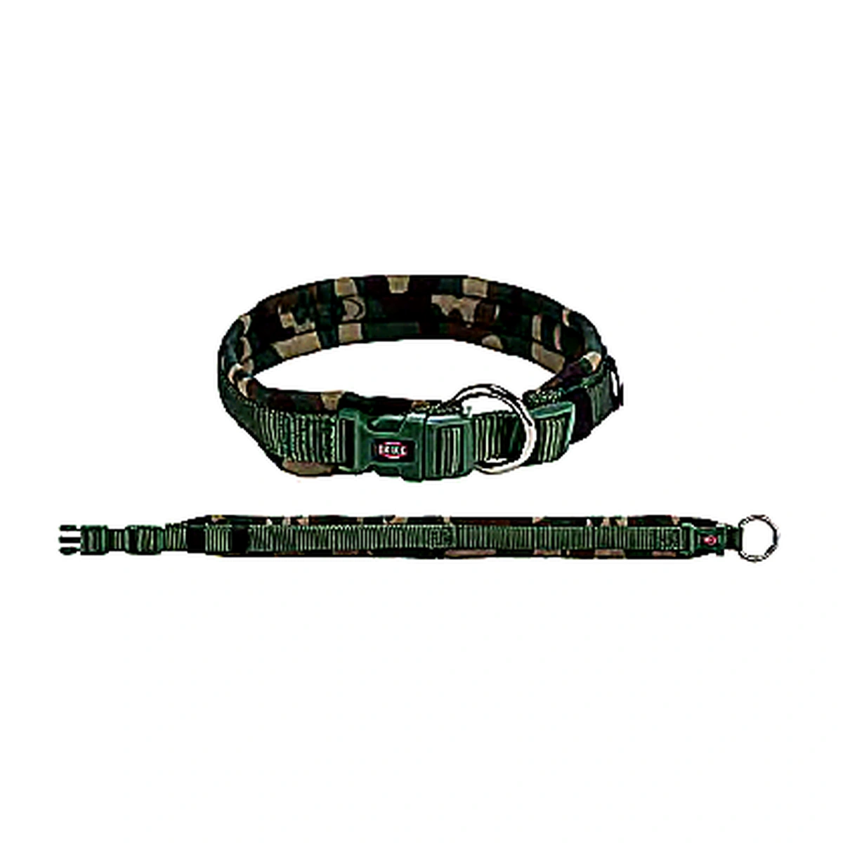 Trixie Premium Collar with Neoprene Padding, Extra Wide Dog Accessory L Camouf age