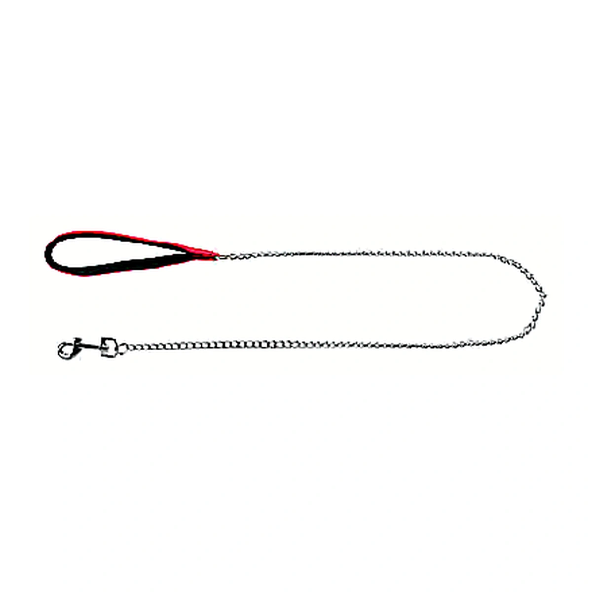 Trixie Chain Lead with Neoprene Hand Loop Dog Accessory