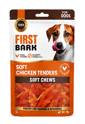 First Bark Soft Chicken Tenders Dog Treat