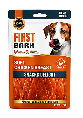 First Bark Soft Chicken Breast Dog Treat