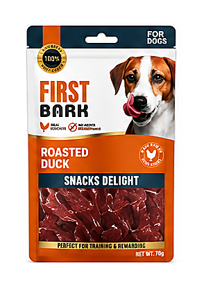 First Bark Roasted Duck Dog Treat
