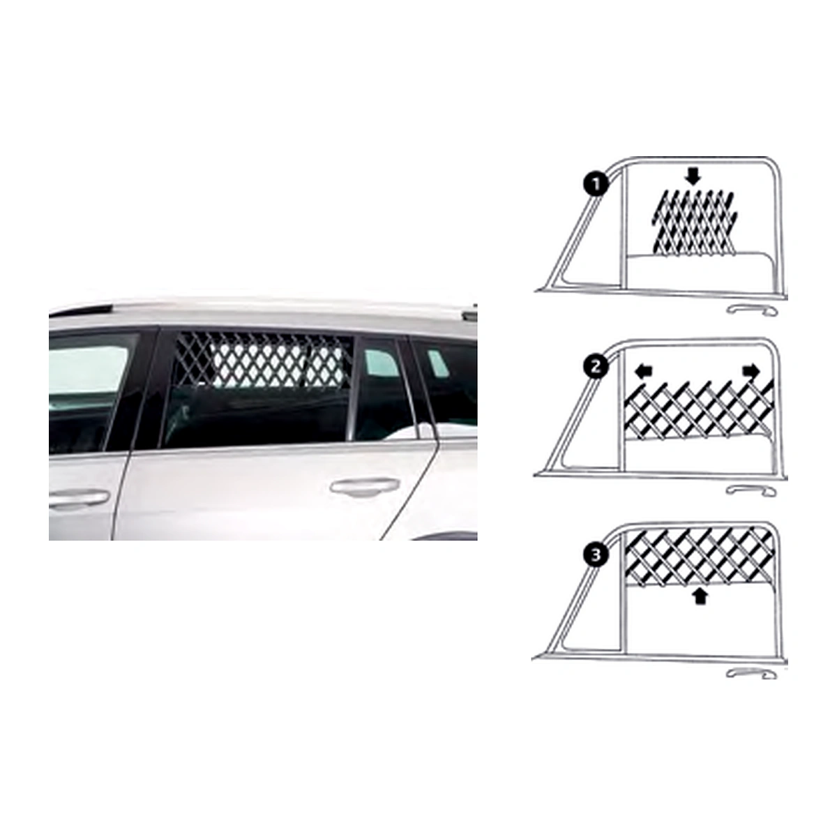 Trixie Ventilation Lattice for Cars