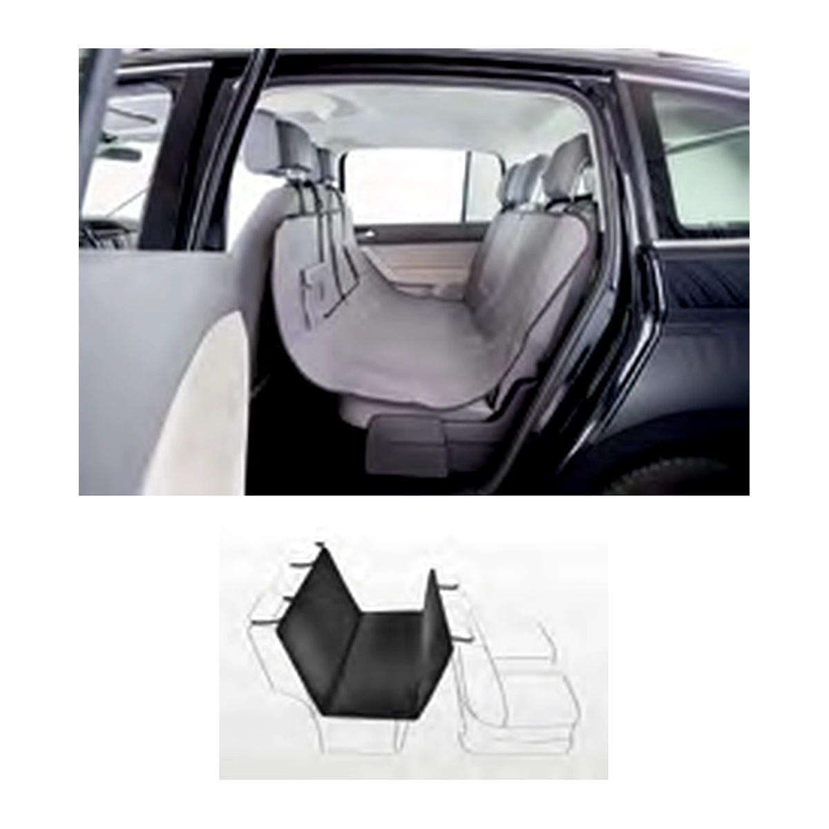 Trixie Car Seat Cover with Two Pockets