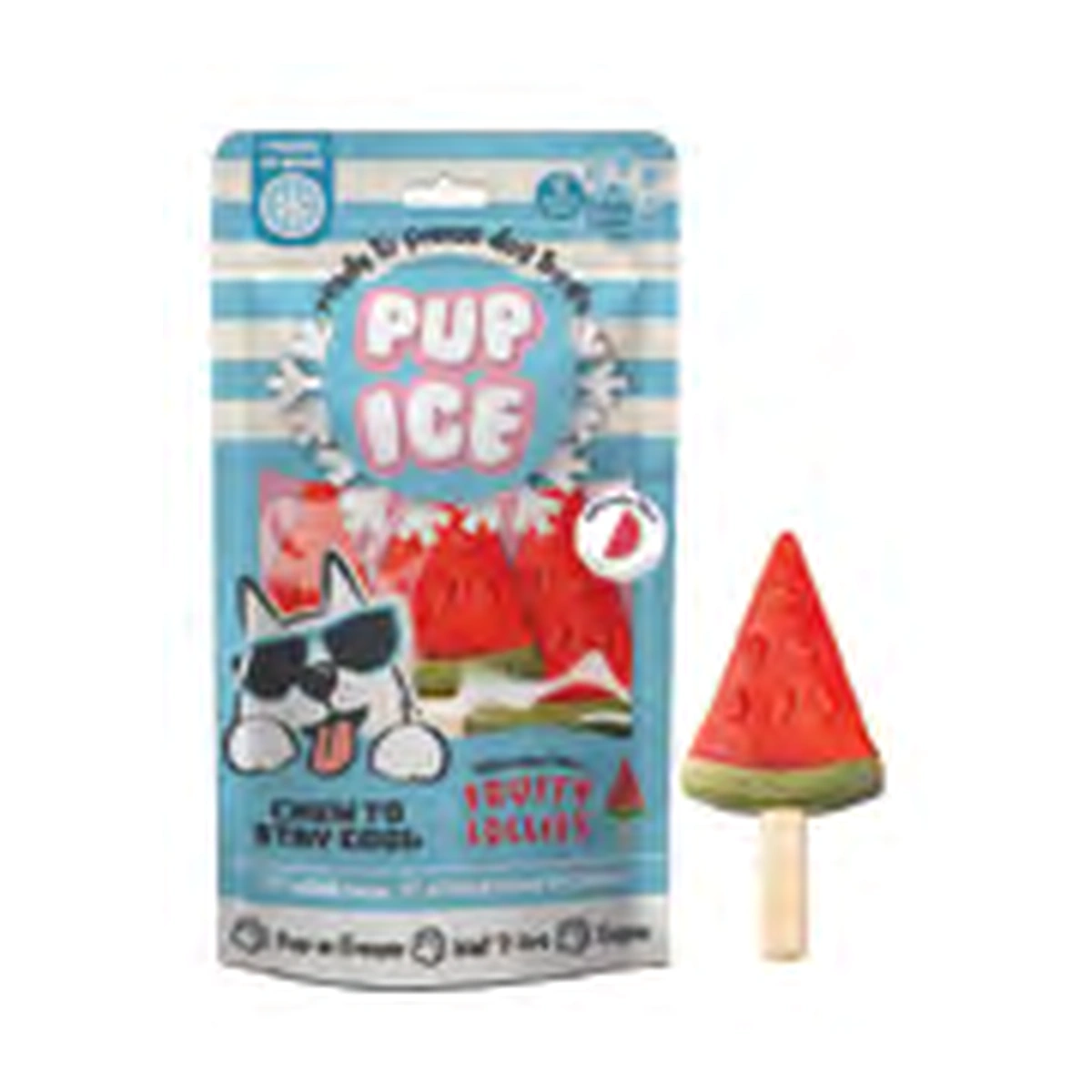 Imaginelles Pup Ice Rocket Fruity Lollies Fruity Lollies Watermelon