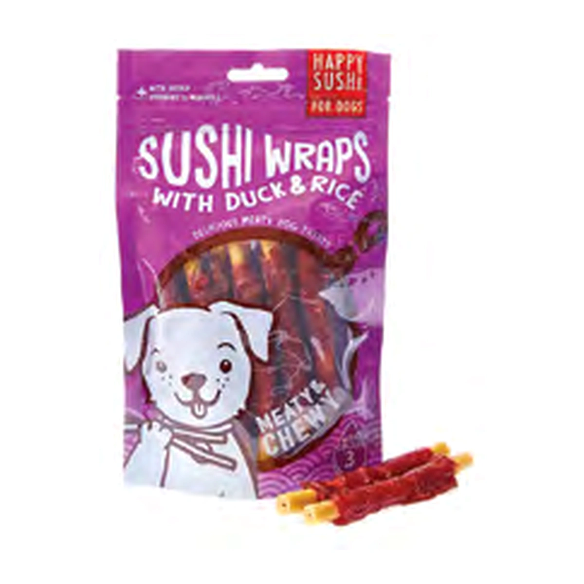 Imaginelles Sushi Wraps Rolls Sushi Wrap with Duck & Rice