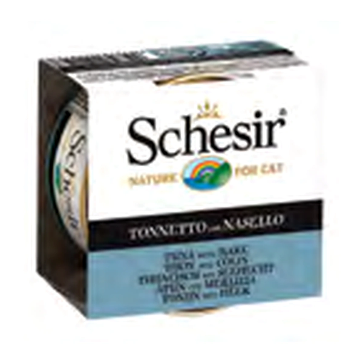 Schesir Schesir Wet Food in Tin Tuna with Hake