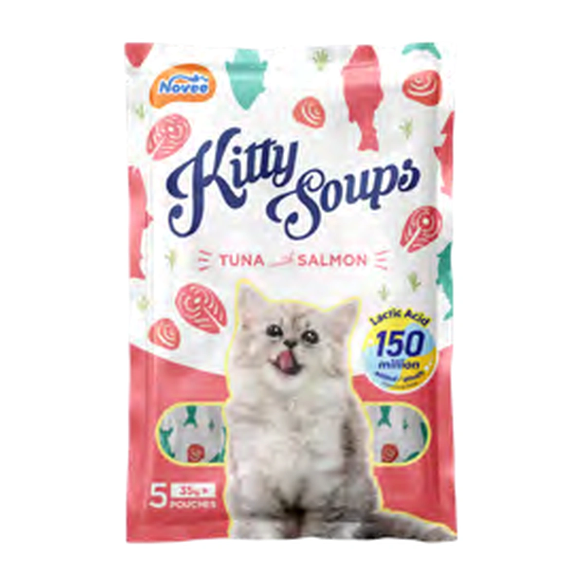 Novee Kitty Soups Tuna with Salmon