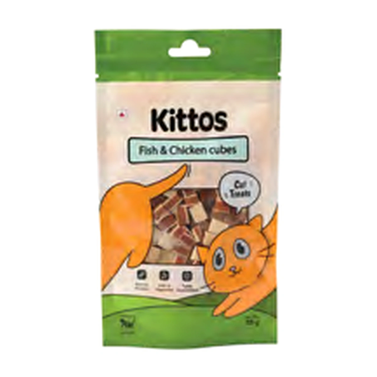 Kittos Kittos Fish Chicken Cubes