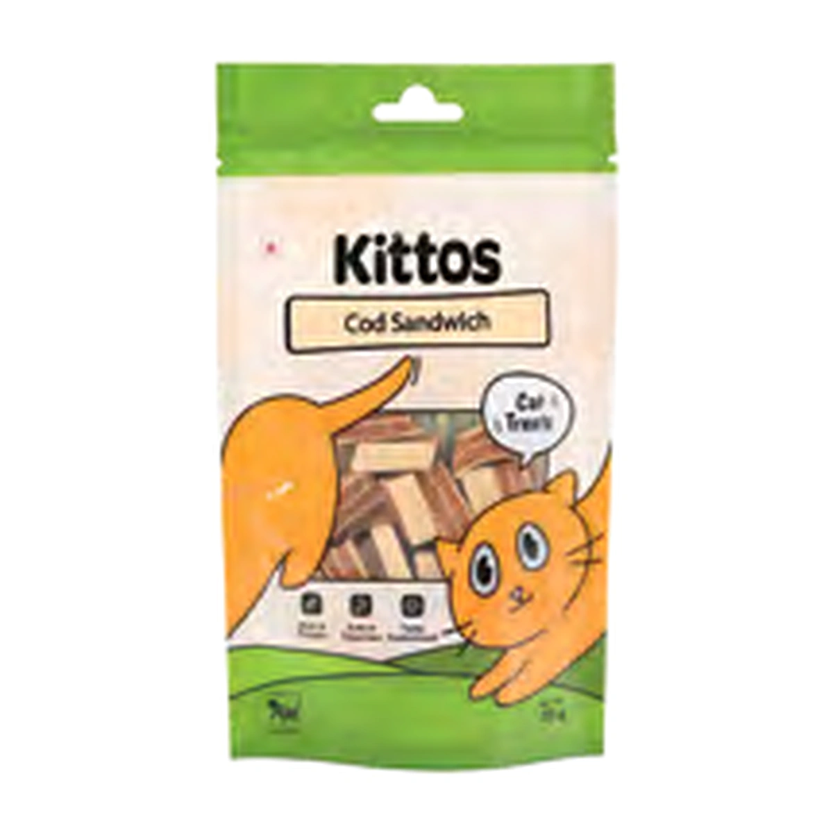 Kittos Kittos Cod Sandwich