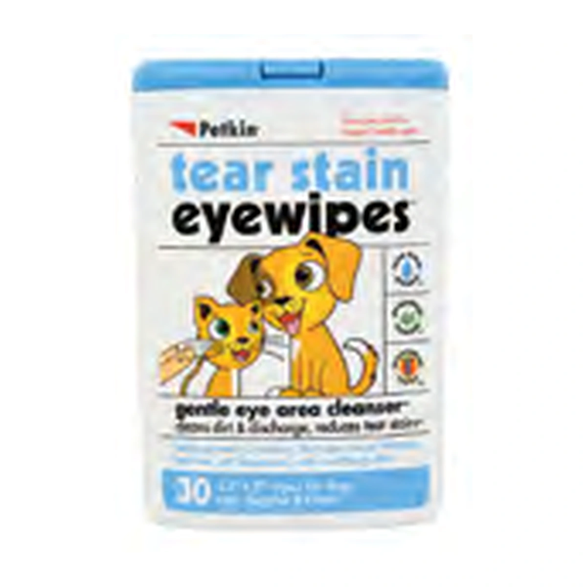 Petkin Ear/Eye/Tooth Wipes Eye Wipes