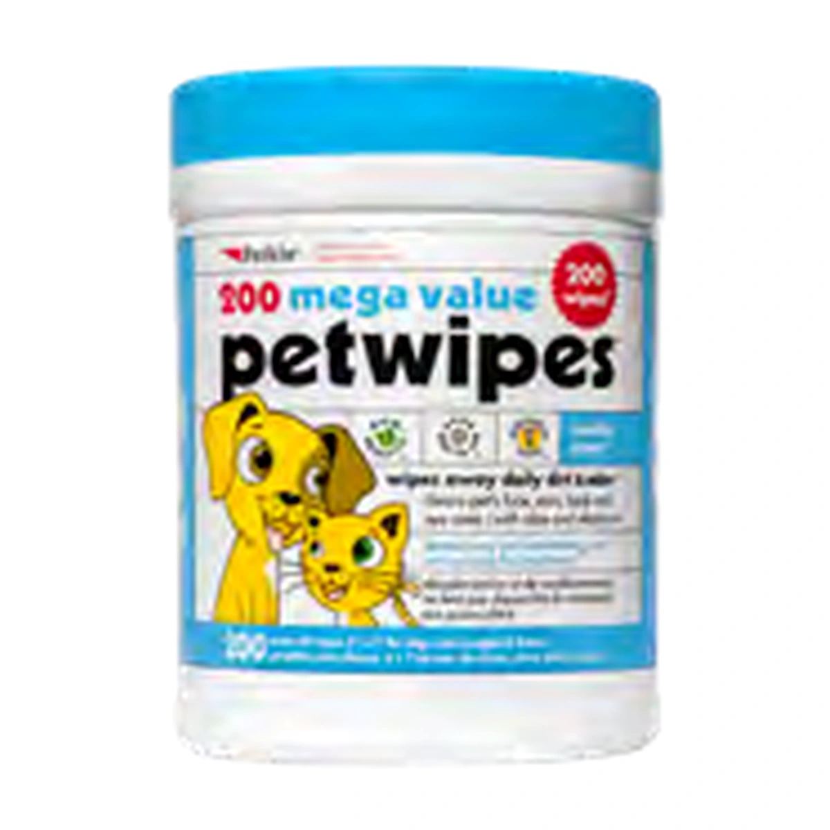 Petkin Ear/Eye/Tooth Wipes Mega Value Petwipes