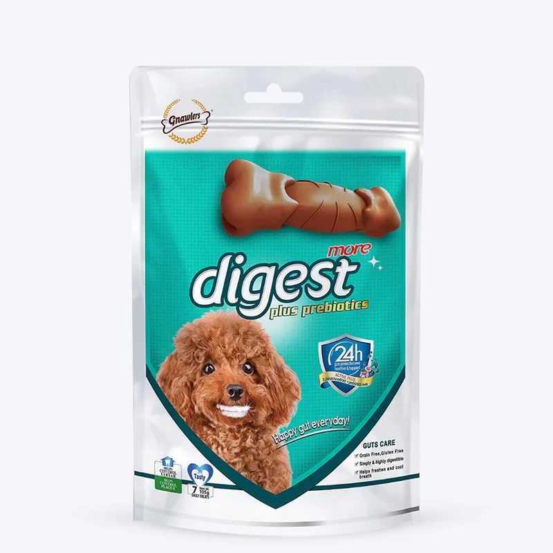 Gnawlers Digest More Dog Treat 35 in 1