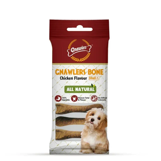 Gnawlers Chicken Bone Large Dog Treat