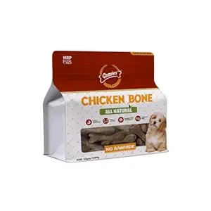 Gnawlers Chicken Bone Large Dog Treat 1kg (5 Pcs)