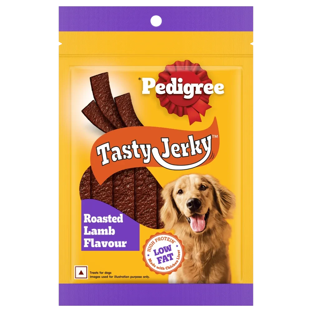 Pedigree Tasty Jerky Roasted Lamb Dog Treat