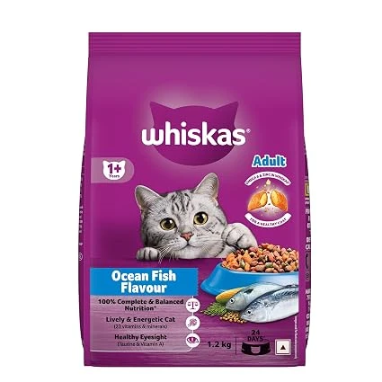 Whiskas Adult Ocean Fish Dry Cat Food