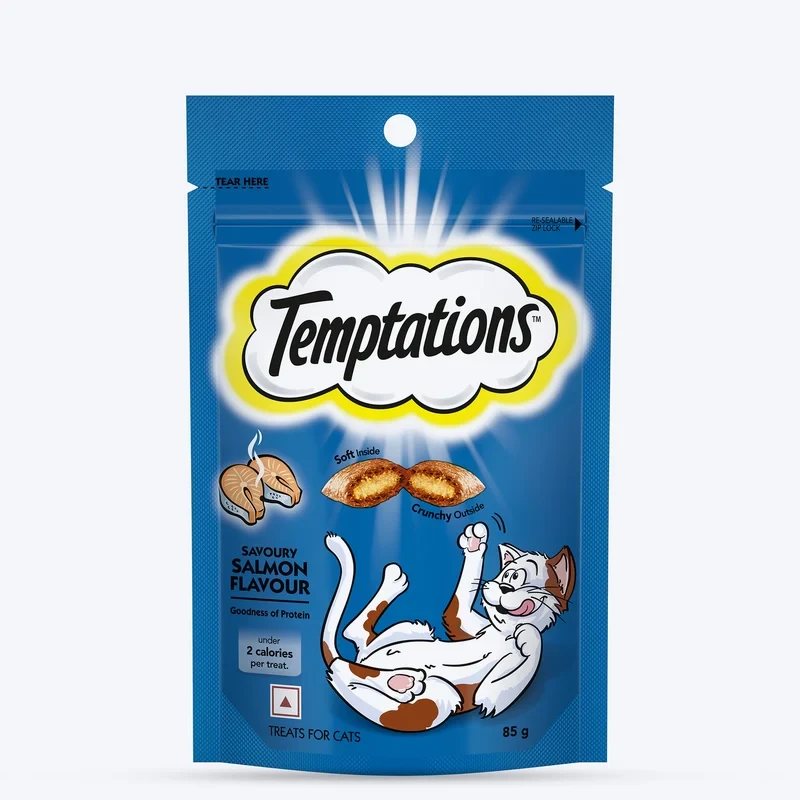 Temptations Savoury Salmon Cat Treat