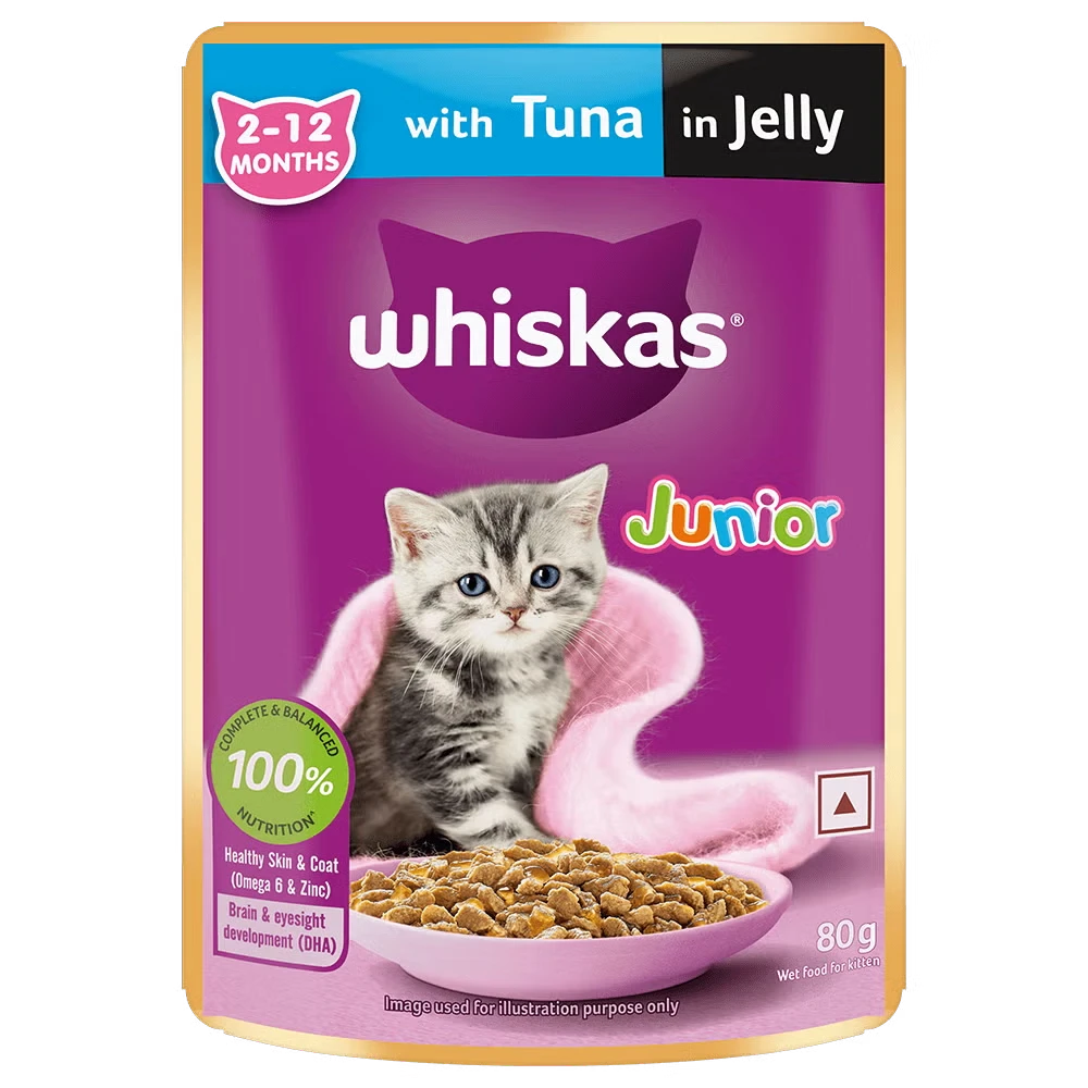Whiskas Kitten Tuna Wet Cat Food