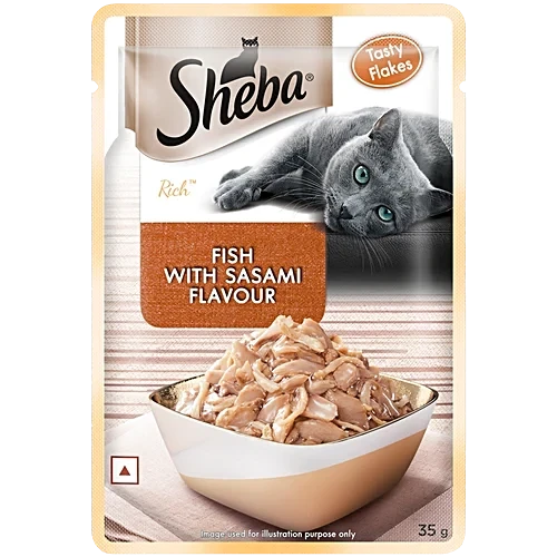 Sheba Fish with Sasami Wet Cat Food