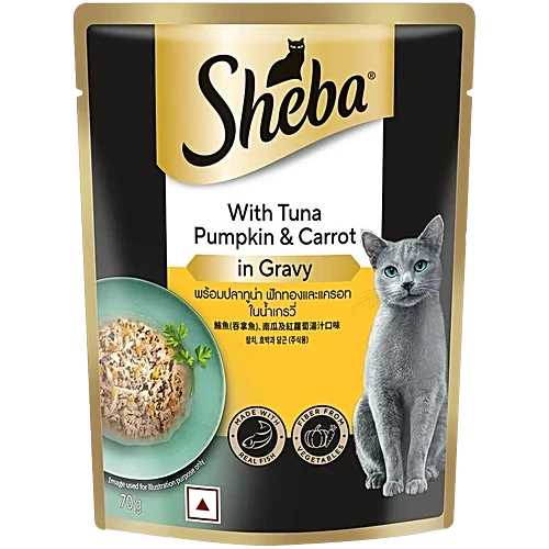 Sheba Tuna Pumpkin & Carrot Wet Cat Food