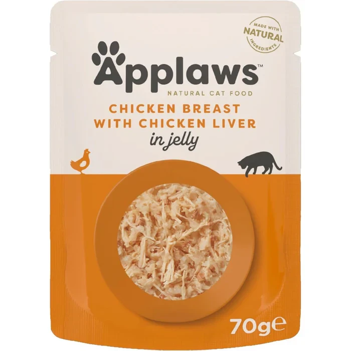 Applaws Chicken Breast with Chicken Liver in Jelly Wet Cat Food