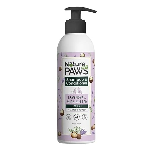 Nature Paws Lavender & Shea Butter Shampoo & Conditioner
