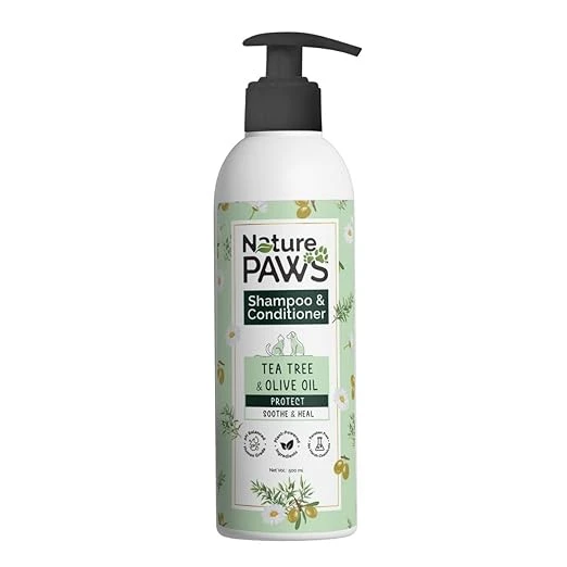 Nature Paws Tea Tree & Olive Oil Shampoo & Conditioner 500 ml