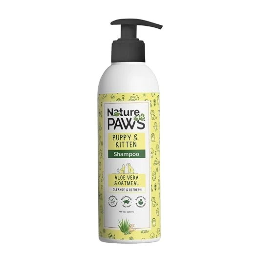 Nature Paws Puppy and Kitten Shampoo & Conditioner 500 ml