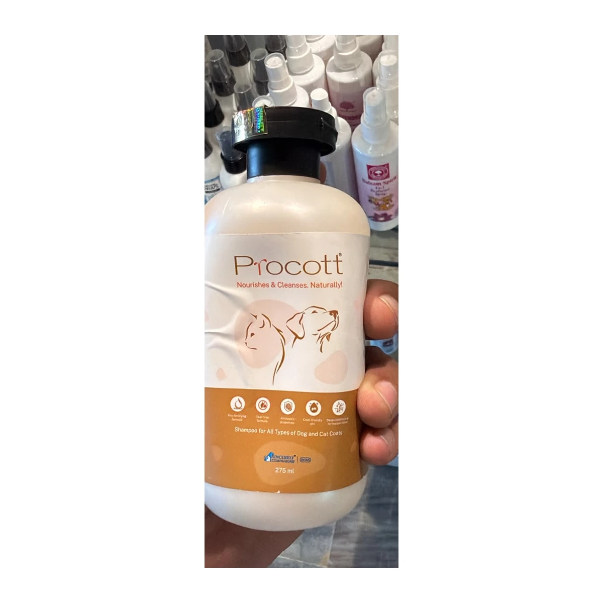 Procott Shampoo For All Types Of Dog And Cat Coats