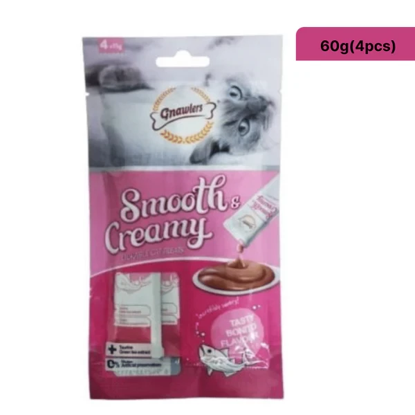 Gnawlers Bonito Cat Creamy Treat