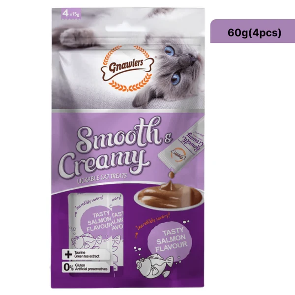 Gnawlers Salmon Cat Creamy Treat