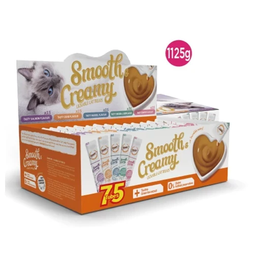 Gnawlers Box - 75 Tubes Cat Creamy Treat