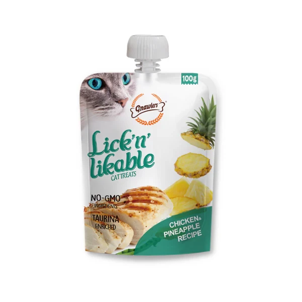 Gnawlers Chicken & Pineapple Recipe Cat Treat