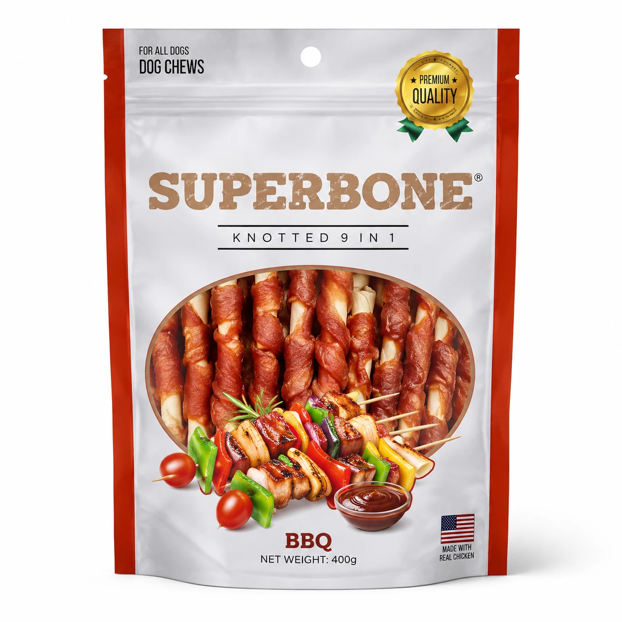 Superbone Sticks BBQ Dog Treat (9 in 1
