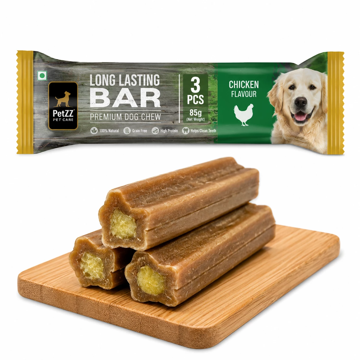 Goodies Long Lasting Bar Chicken Dog Treat