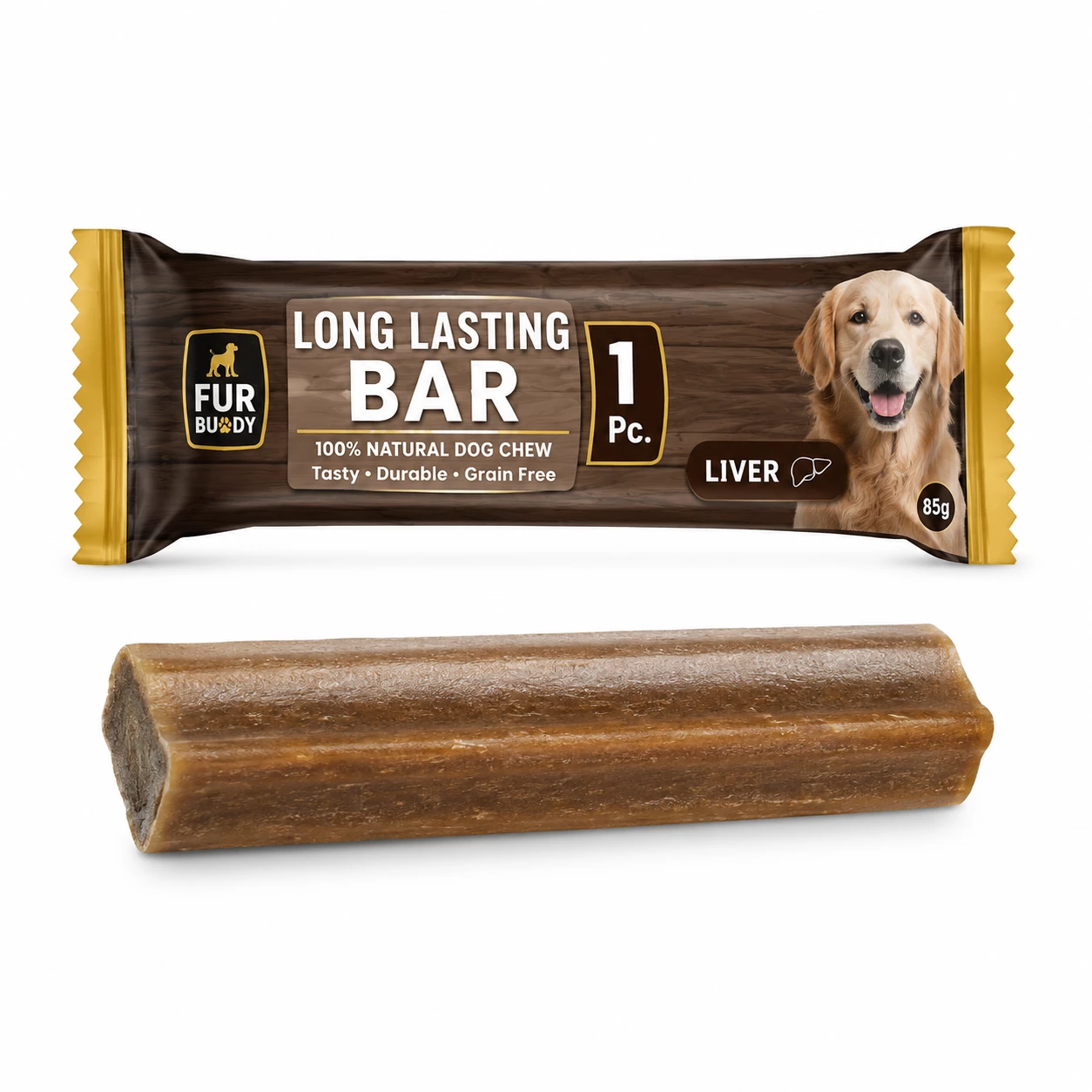 Goodies Long Lasting Bar Liver Dog Treat 85g (1 Pc)