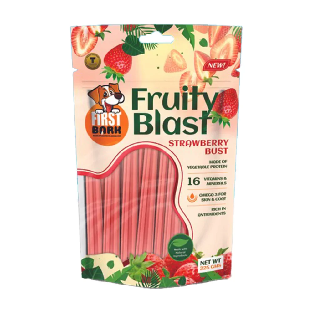Goodies Fruity Blast Strawberry Dog Treat
