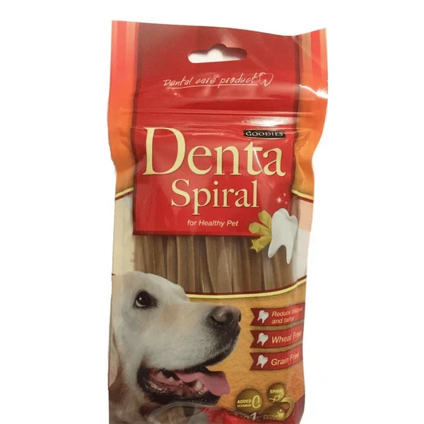 Goodies Dental Spiral Dog Treat 500g