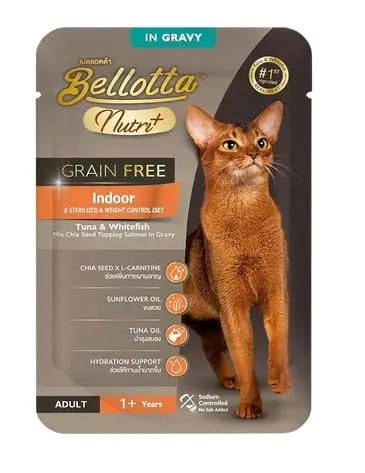Bellotta Nutri+ Grain Free Indoor Cat Food
