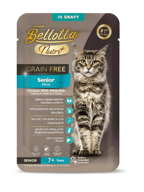 Bellotta Nutri+ Grain Free Senior Cat Food
