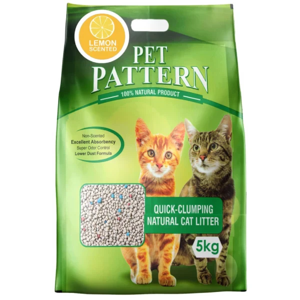 Pet Pattern Lemon Cat Litter