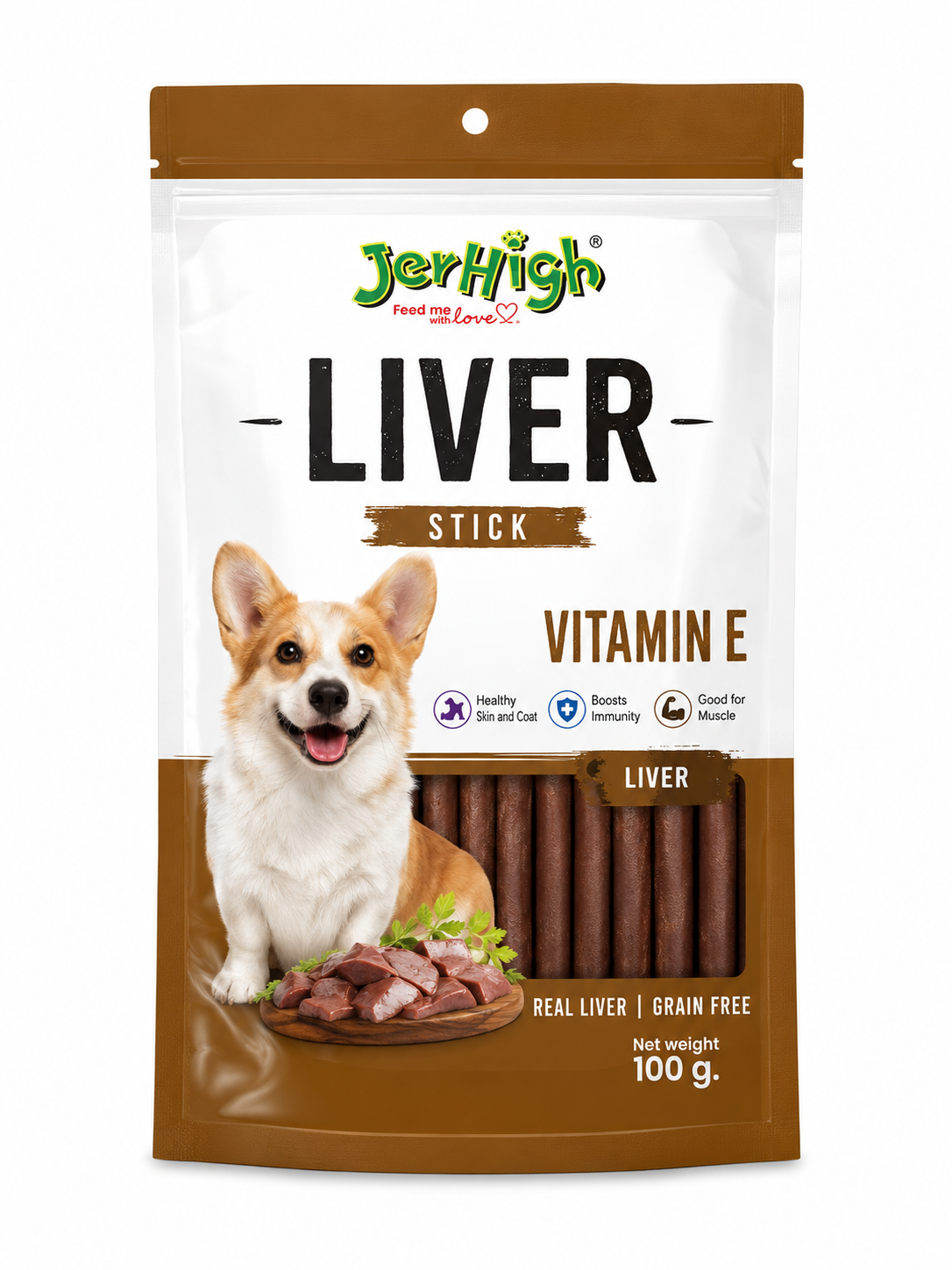 JerHigh Liver Dog Treat