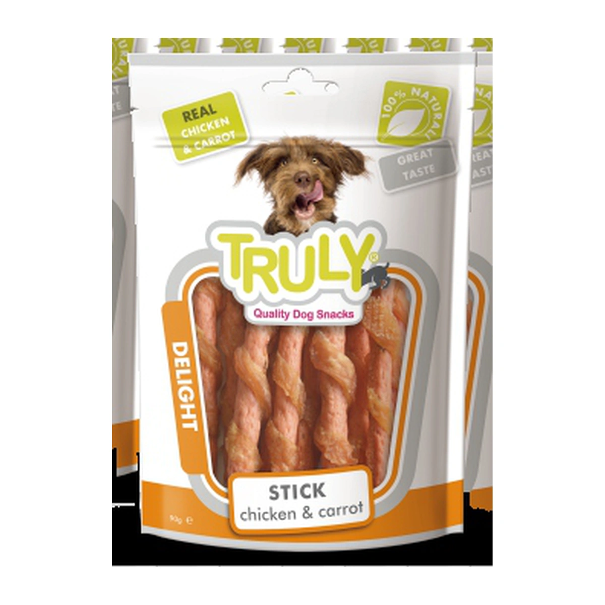 Truly Chicken & Carrot Sticks Dog Treat