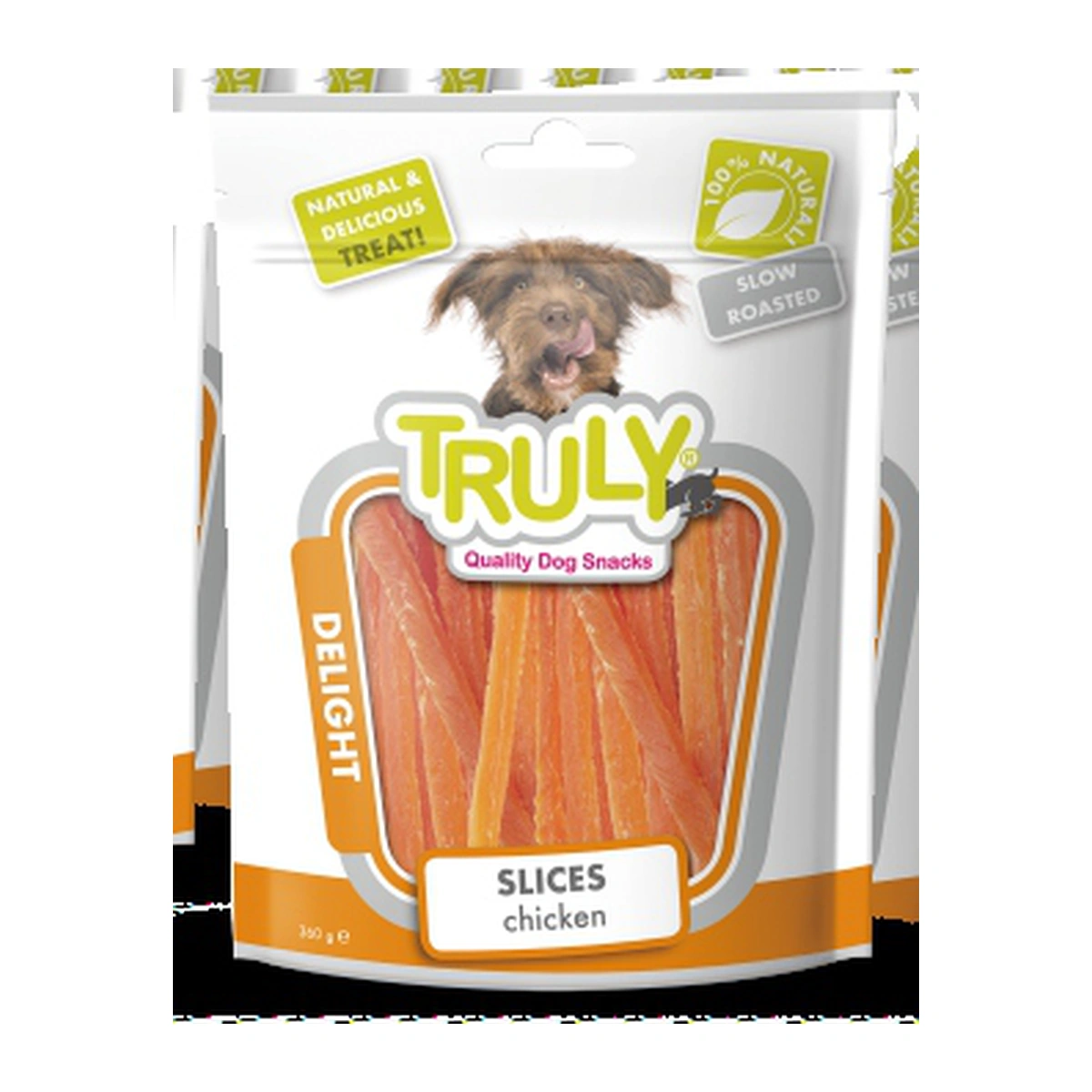 Truly Chicken Slices Dog Treat 360g