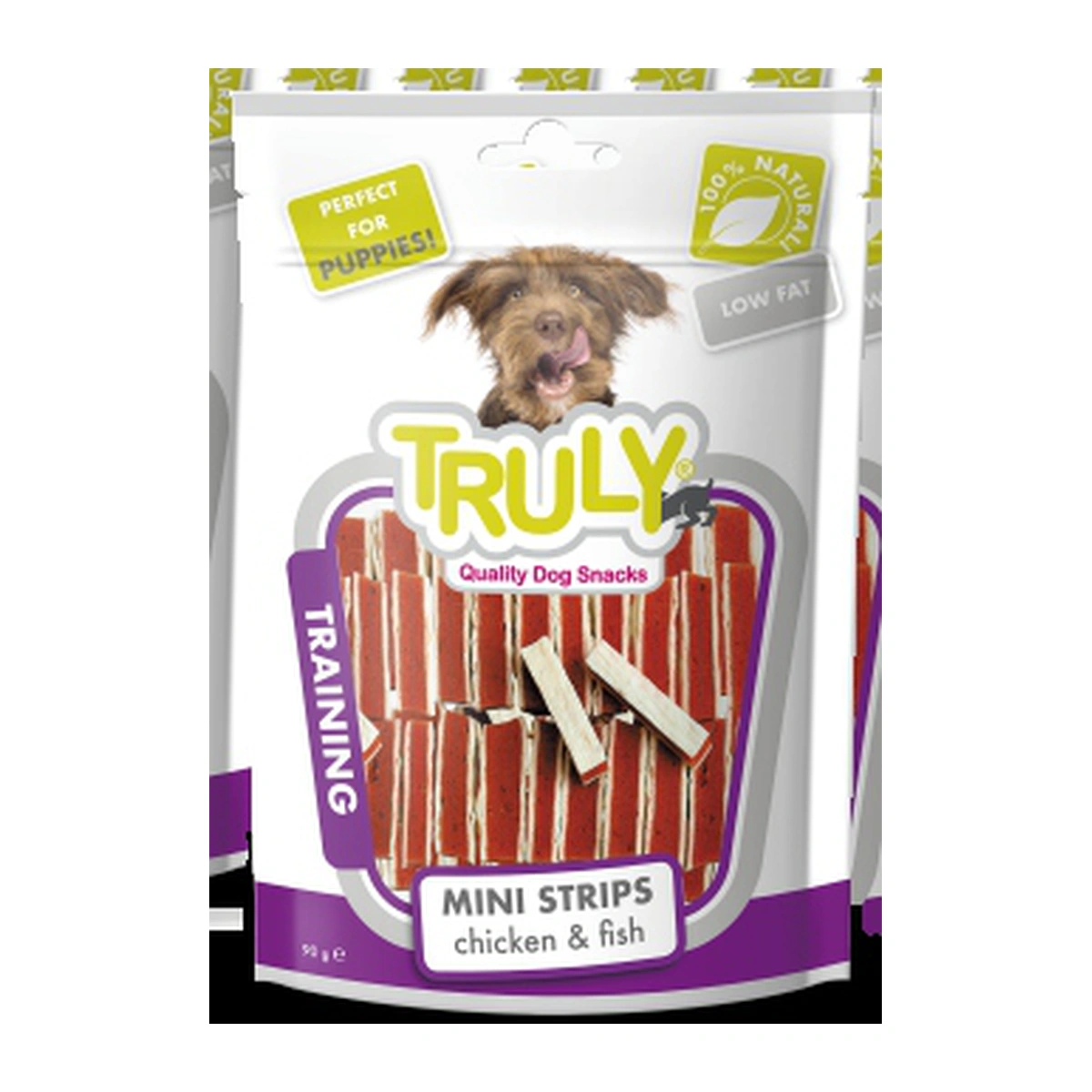 Truly Chicken & Fish Mini Strips Dog Training Treat