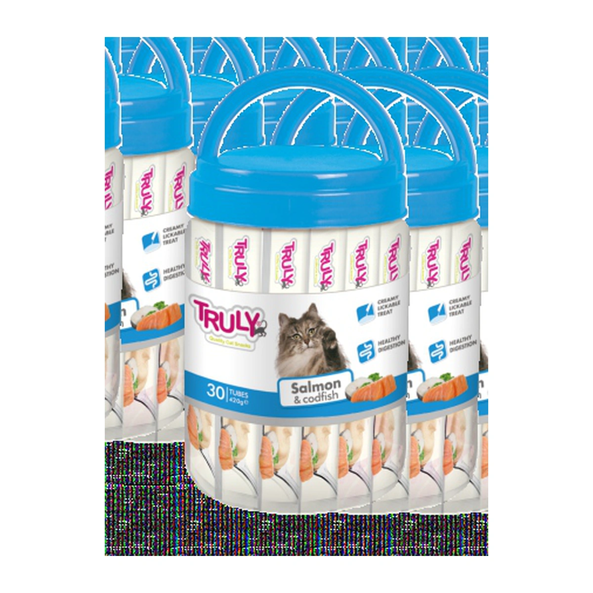 Truly Salmon & Codfish Creamy Cat Treat Value Pack