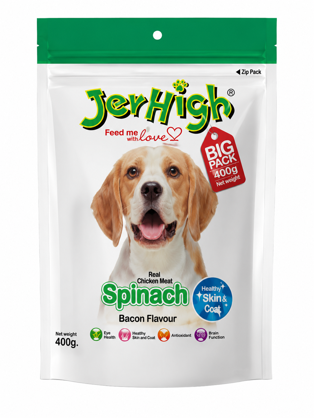 JerHigh Spinach Dog Treat