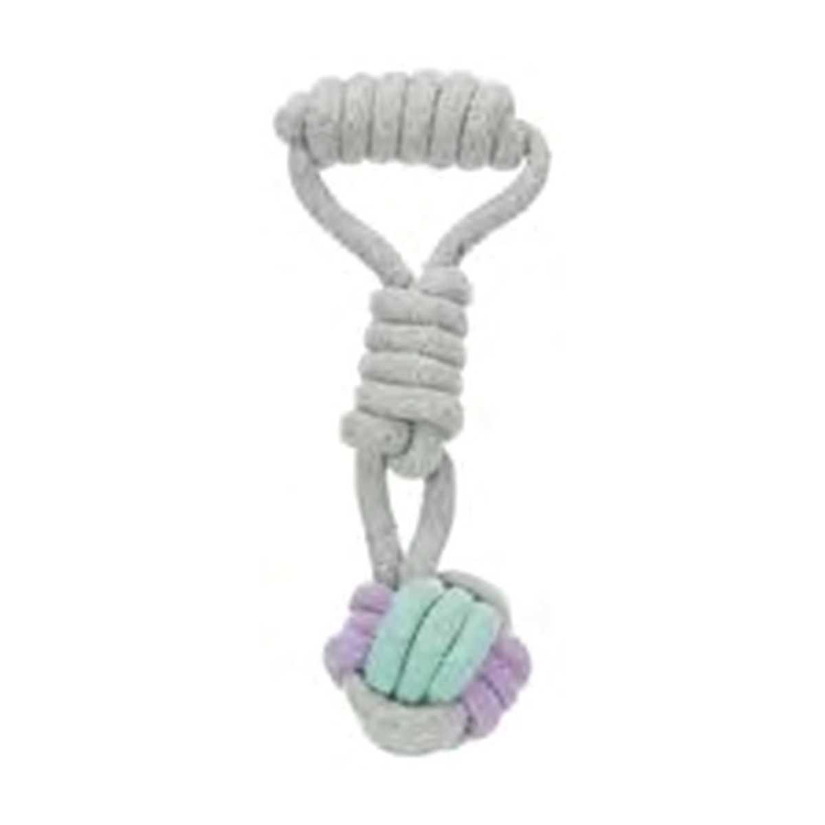 Trixie Playing Rope Braided Ball Dog Toy