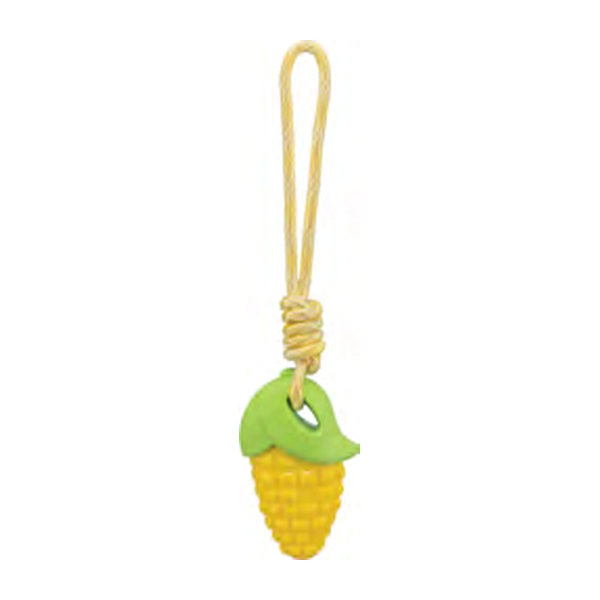 Trixie Maize Cob on a Rope Dog Toy