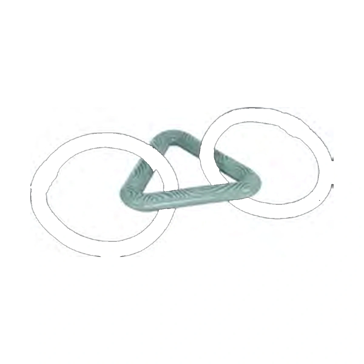 Trixie CityStyle Triangle with Rope Rings Dog Toy